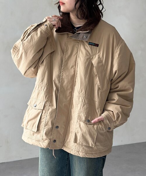 CPCM（シーピーシーエム） コート アウター 襟ボアスタンド