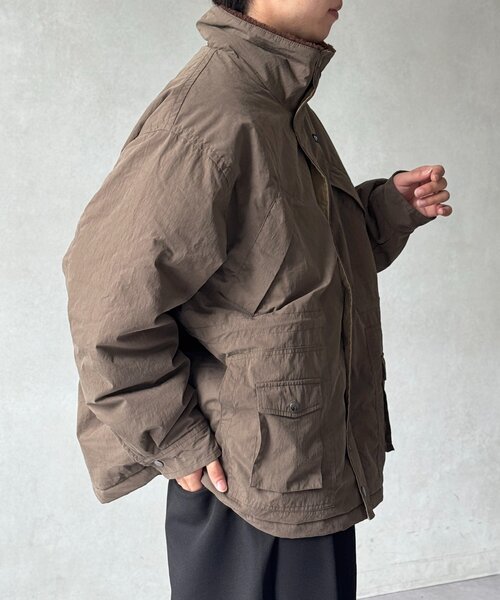 CPCM（シーピーシーエム） コート アウター 襟ボアスタンド