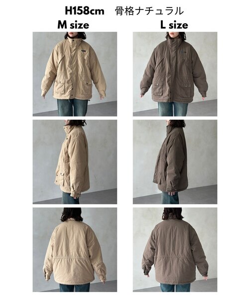 CPCM ハンティングジャケット CPCM（シーピーシーエム） コート アウター 襟ボアスタンド