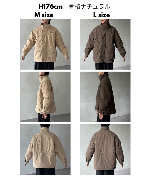 CPCM ハンティングジャケット CPCM（シーピーシーエム） コート アウター 襟ボアスタンド