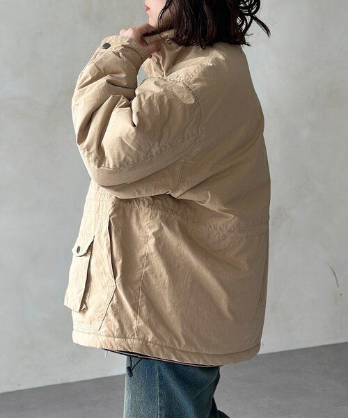 CPCM（シーピーシーエム） コート アウター 襟ボアスタンド