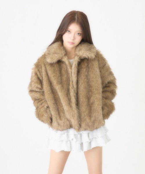FCMM コート アウター 「日本限定」FAKE FUR COAT / フェイクファー
