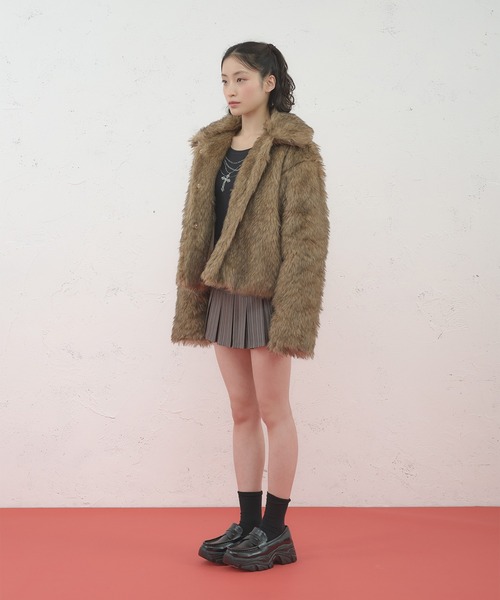 FCMM コート アウター 「日本限定」FAKE FUR COAT / フェイクファー