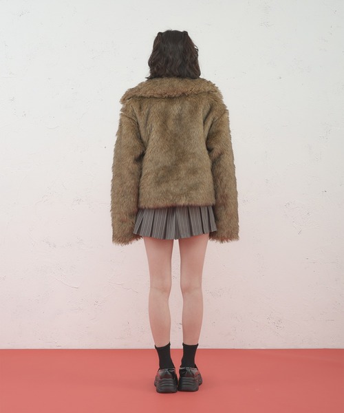 FCMM コート アウター 「日本限定」FAKE FUR COAT / フェイクファー