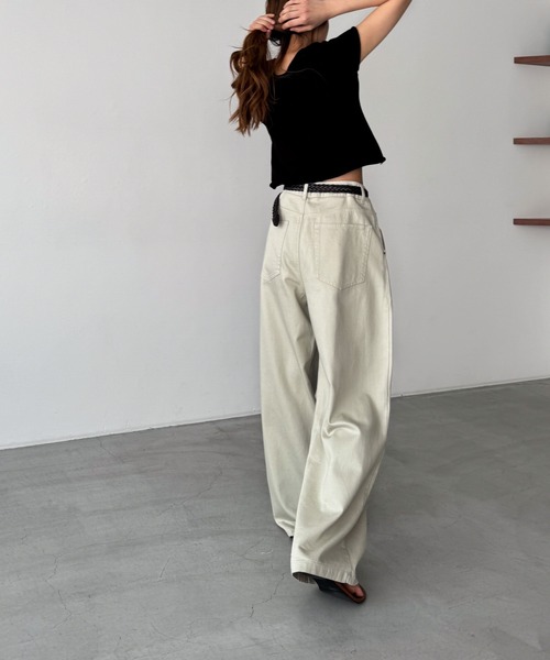 CANAL JEAN（キャナルジーン） 「El mar」チノパンツ SMALL ベージュ