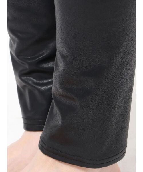 ELENDEEK（エレンディーク） パンツ フォーレザーレギンス レディース