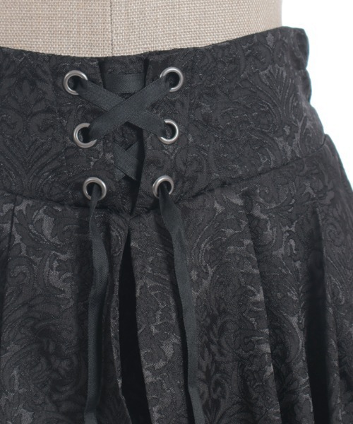 NIBBLE POISON（ニブルポイズン） スカート ラッフルジャカードロング