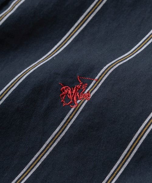 「BEVERLY HILLS POLO CLUB」 半袖シャツ M ブラック メンズ_画像3