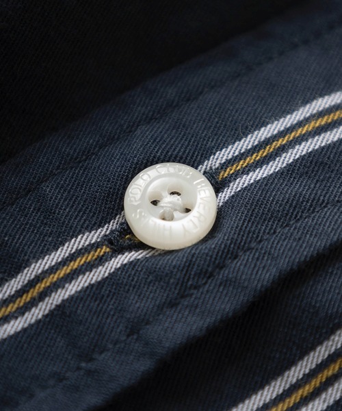 「BEVERLY HILLS POLO CLUB」 半袖シャツ M ブラック メンズ_画像4