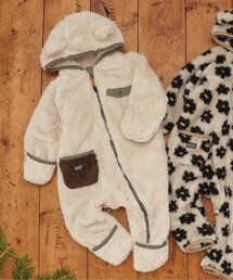 BREEZE（ブリーズ） ベビー服 ロンパース ファーフリースジャンプ