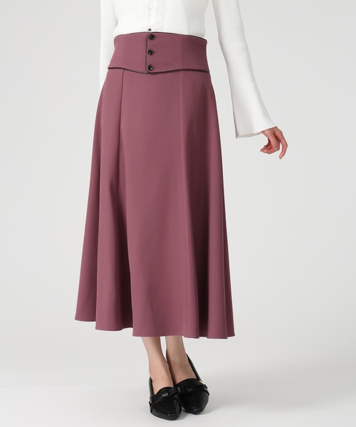 MISCH MASCH（ミッシュマッシュ） スカート 2025秋冬新作 パイピング