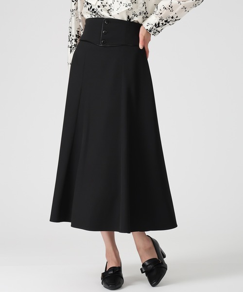 スカート ^_^ マシンウォッシュ可】プリーツスカート（ミモレスカート） | Reflect