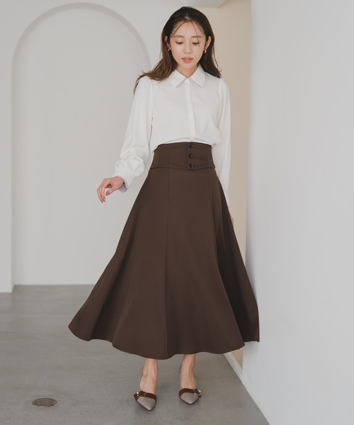 MISCH MASCH（ミッシュマッシュ） スカート 2025秋冬新作 パイピング