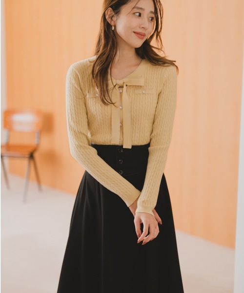 MISCH MASCH（ミッシュマッシュ） スカート 2025秋冬新作 パイピング