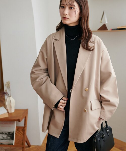 Discoat　テーラードジャケット セール】【WEB限定】ダブルテーラージャケット（テーラードジャケット