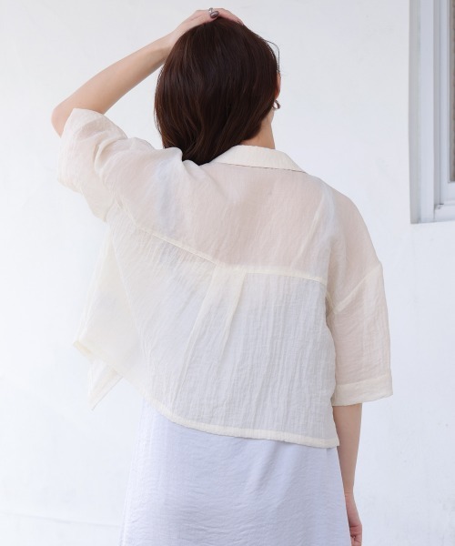 「Bab」 半袖シャツ M ピンク レディース_画像9