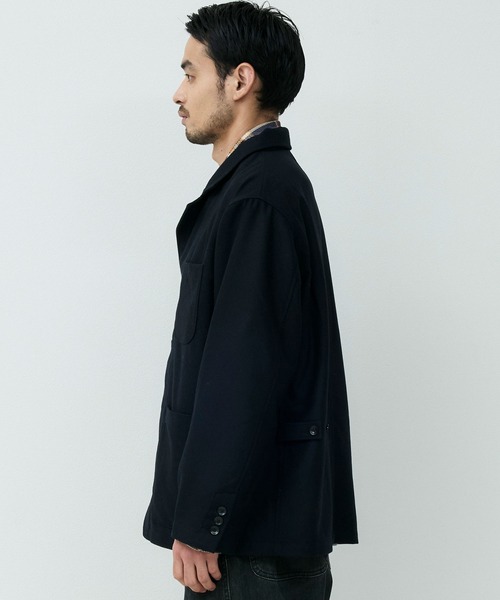 Johnbull（ジョンブル） コート ジャケット ウールライクパッチ