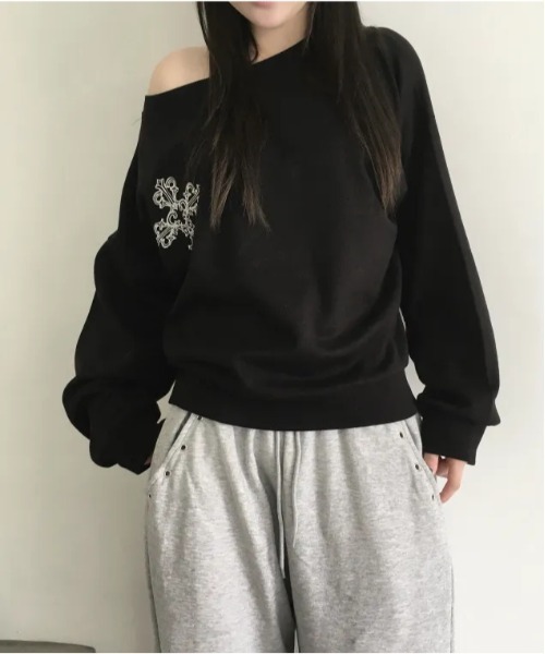 gossip!ロサンゼルス トレーナー スウェット Y2K ラブリー ハーツ