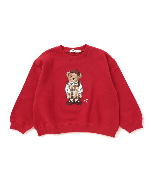 SLAP SLIP（スラップスリップ） トレーナー アニマルいろいろクマさん