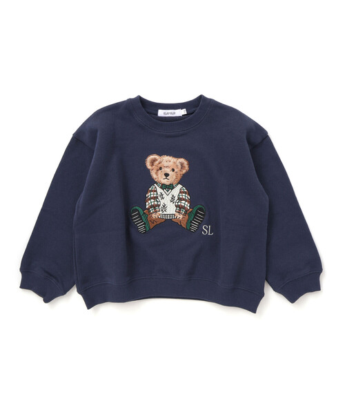 SLAP SLIP（スラップスリップ） トレーナー アニマルいろいろクマさん