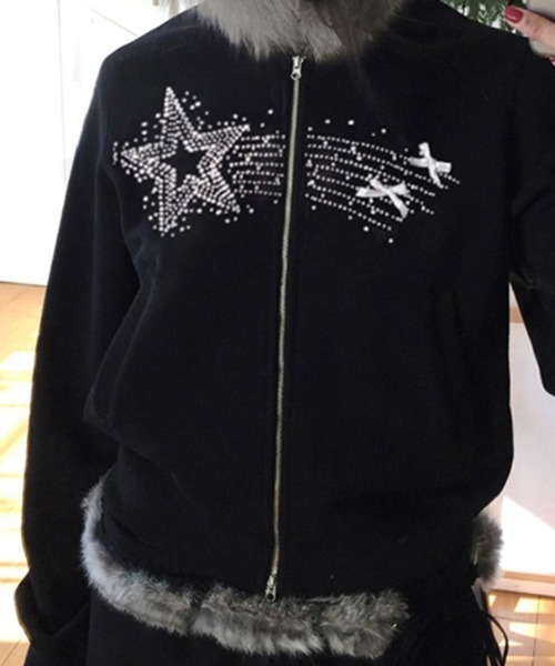 パーカー ファーフードパーカー レディース | LACーVERT | 04