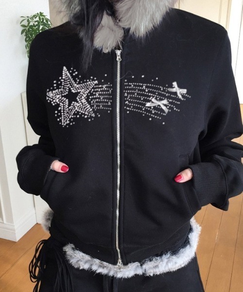 パーカー ファーフードパーカー レディース | LACーVERT | 05