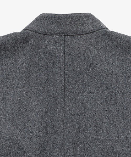 LACOSTE（ラコステ） シャツ ウールブレンドメルトン スタンドカラー
