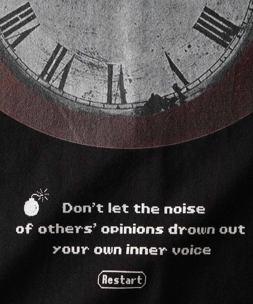 「SHAREEF」 半袖Tシャツ 1 パープル メンズ_画像5