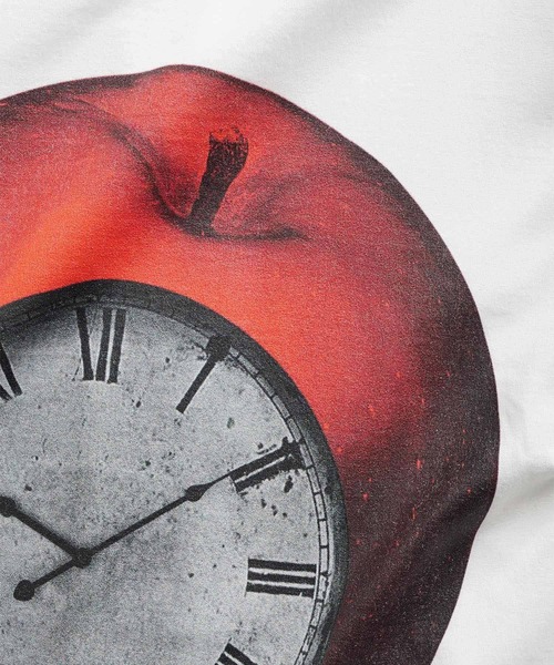 「SHAREEF」 半袖Tシャツ 1 パープル メンズ_画像8