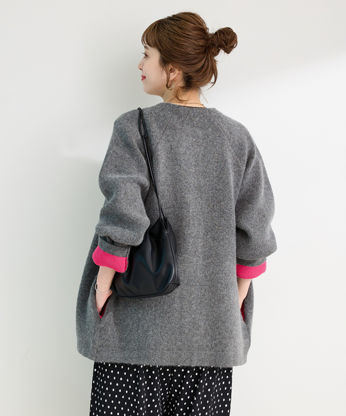 B.C STOCK（ベーセーストック） カーディガン 「追加3」2層スムース