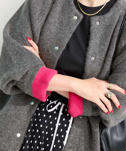 B.C STOCK（ベーセーストック） カーディガン 「追加3」「WEB限定」2層