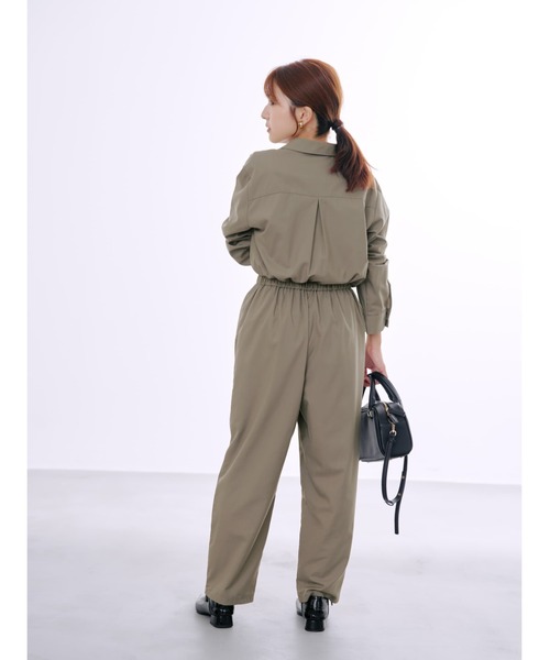 【新品未使用】COHINA コヒナ セミドッキングテーパードオールインワン オールインワン セミドッキングテーパードオールインワン 「低身長