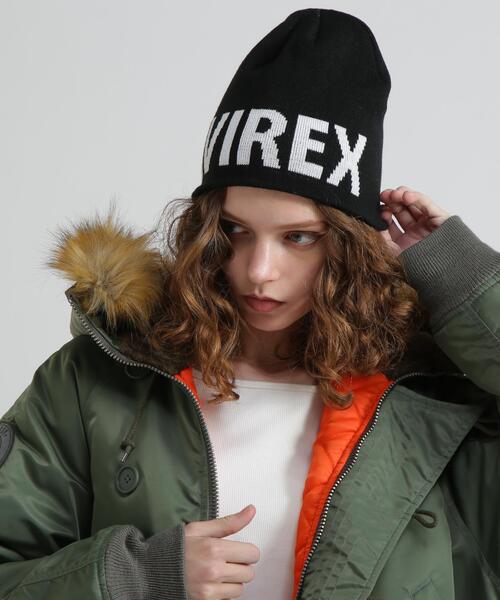 ニット帽　まとめ売り　supreme carhartt RVCA AVIREX AVIREX（アヴィレックス） ニット帽 ニットキャップ レディース 「直営