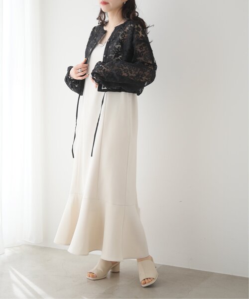 「RAY CASSIN」 長袖ブラウス FREE オフホワイト レディース_画像7