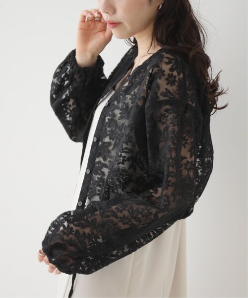 「RAY CASSIN」 長袖ブラウス FREE オフホワイト レディース_画像9