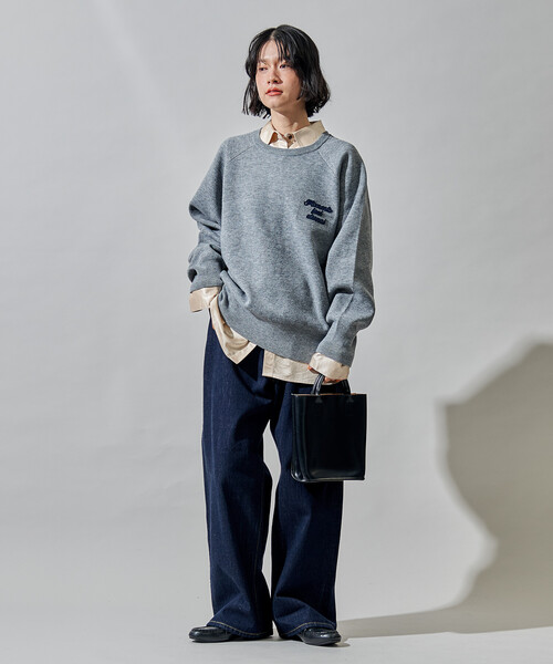 FREAK'S STORE（フリークスストア） ニット セーター ブラシ刺繍