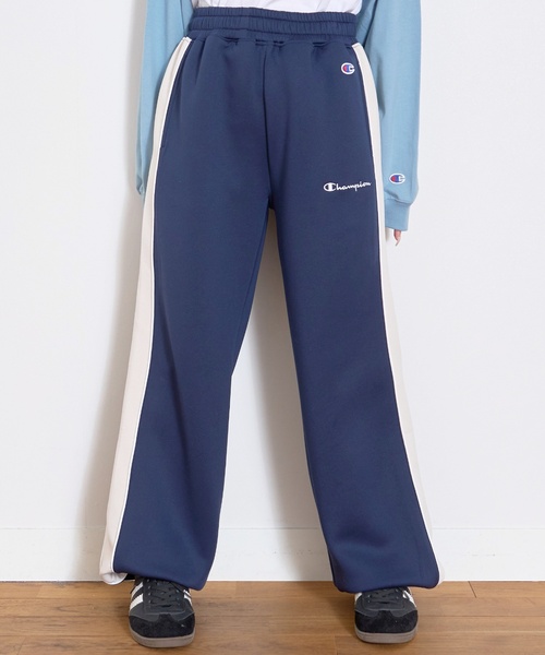 champion ブルー　トラックパンツ　vetements 風　加工 サイズm Champion（チャンピオン） パンツ 「Champion」トラックパンツ キッズ