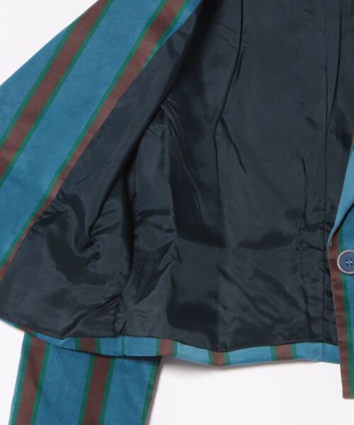 BOBO CHOSES（ボボショーズ） カバーオール Striped all over blazer