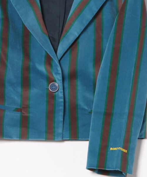 BOBO CHOSES（ボボショーズ） カバーオール Striped all over blazer