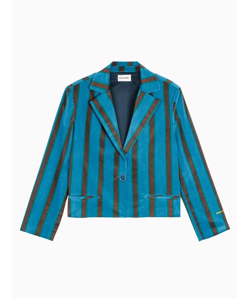 BOBO CHOSES（ボボショーズ） カバーオール Striped all over blazer
