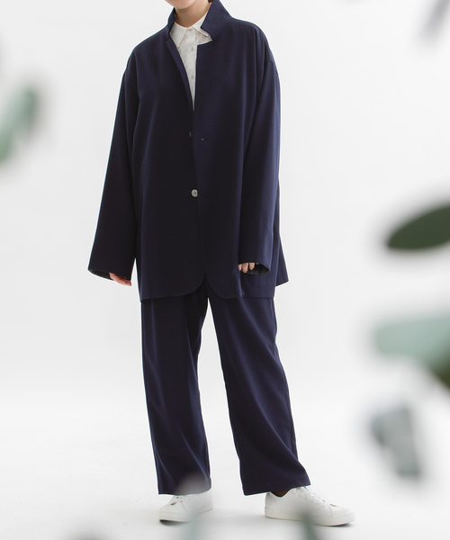 nop de nod（ノップドゥノッド） パンツ ギャバイージーパンツ