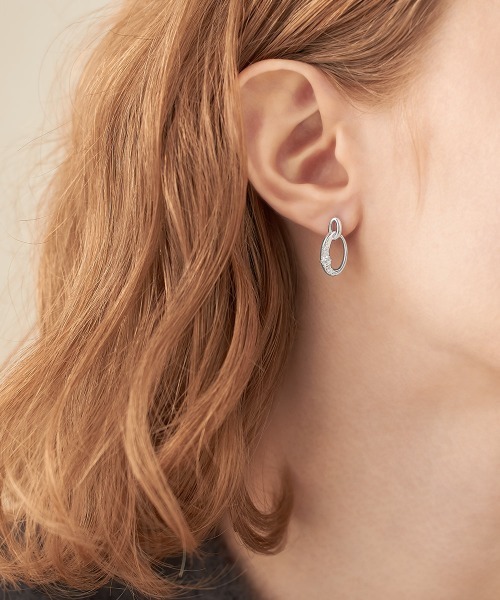 Canal4℃（カナルヨンドシー） ピアス 「Winter Collection」シルバー