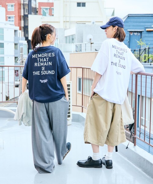 「FREAK'S STORE」 半袖Tシャツ MEDIUM チャコールグレー メンズ_画像6