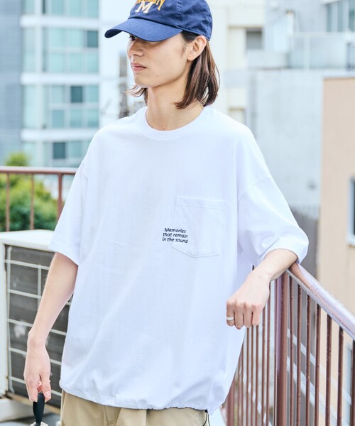 「FREAK'S STORE」 半袖Tシャツ MEDIUM チャコールグレー メンズ_画像9