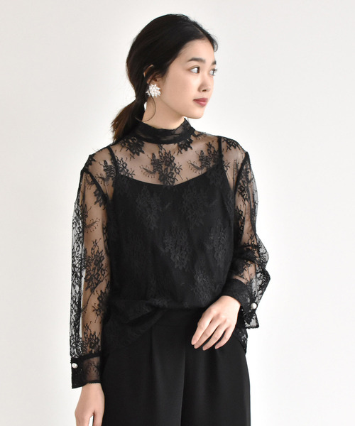 「kaene」 長袖ブラウス FREE ピンク レディース_画像5