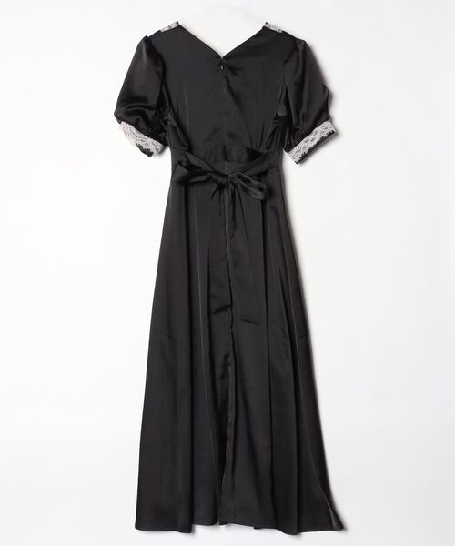 「EATME」 半袖ワンピース MEDIUM ブラック レディース_画像2