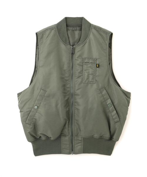 70s アルファ フライトジャケット MA-1 ベスト リバーシブル Alpha Industries（アルファ・インダストリーズ） ma1 ma-1 Alpha
