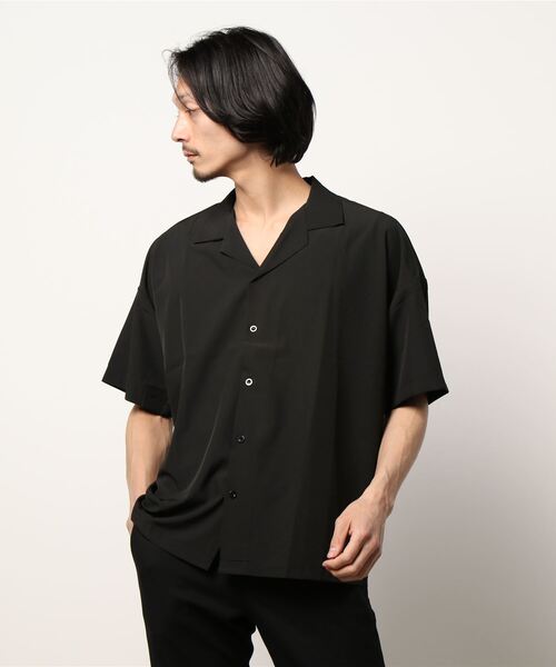 「aimoha」 半袖シャツ X-LARGE ブラック メンズ_画像3