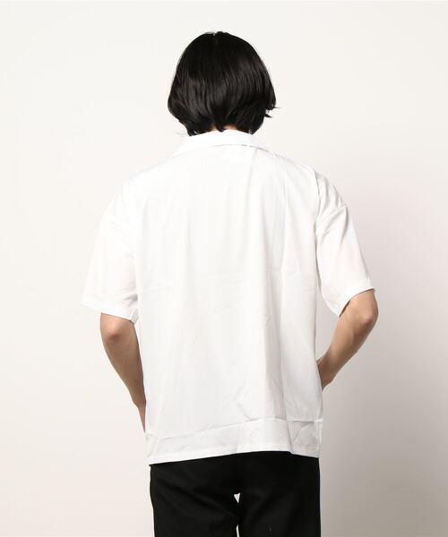 「aimoha」 半袖シャツ X-LARGE ブラック メンズ_画像5