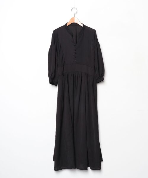 Rene ブラックワンピース　七分袖　36 Rene ワンピース ブラック 36 楽天市場】Rene basic ワンピース